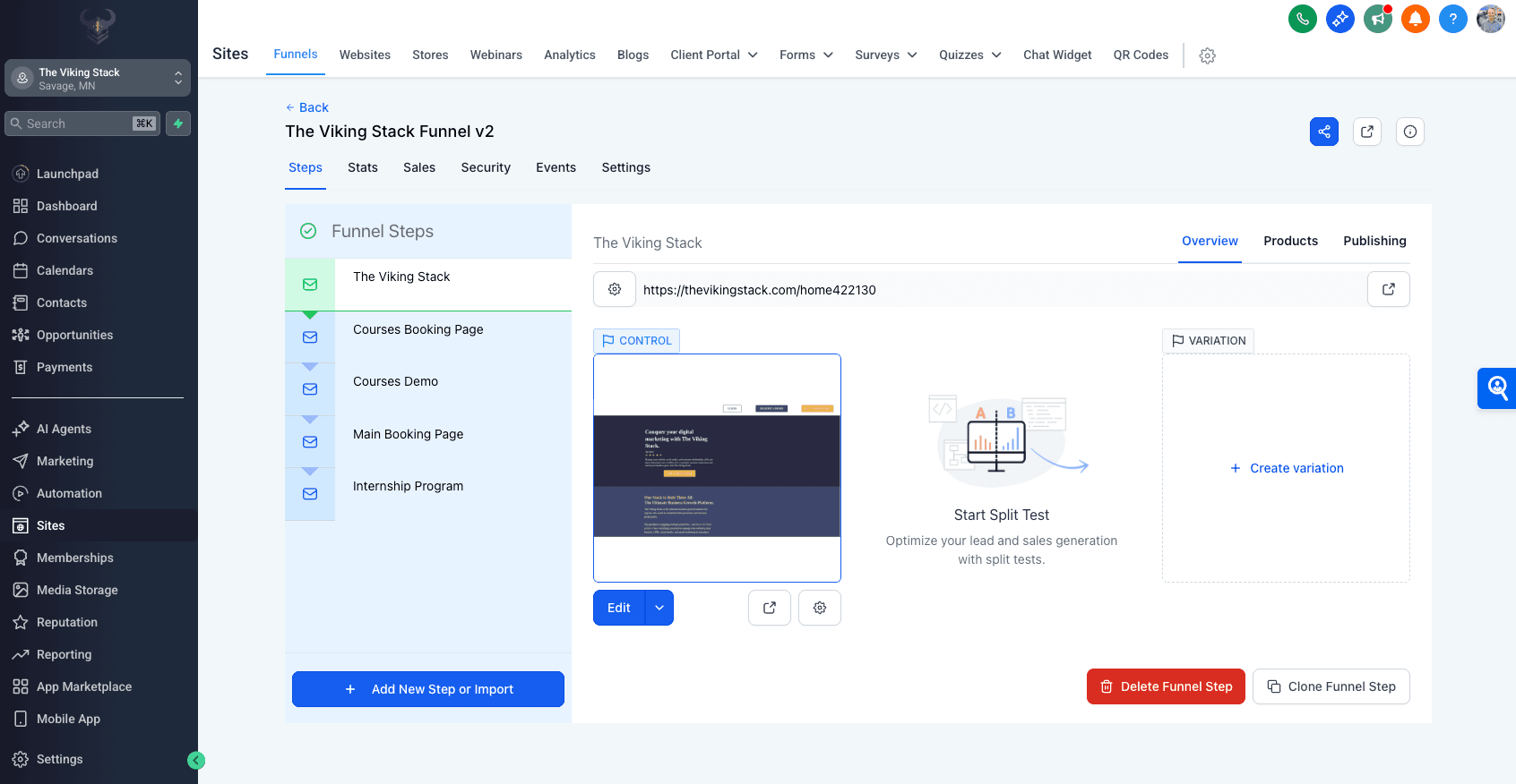 The Viking Stack screenshot